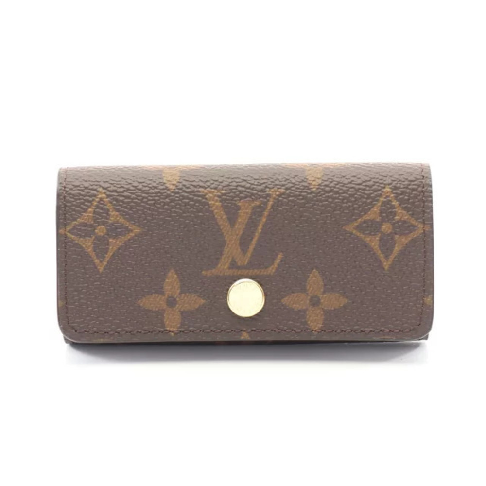 Louis Vuitton Multicles Monogram Key Case Wallet Accessory Brown